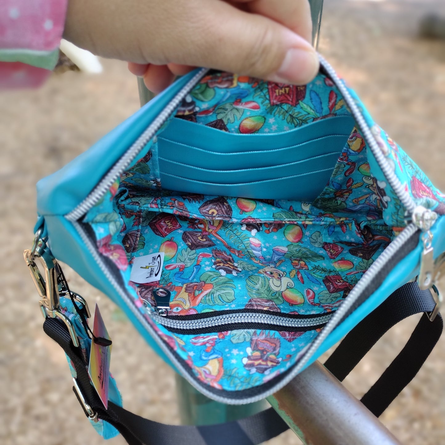 Crash Video Game Adventure Bag