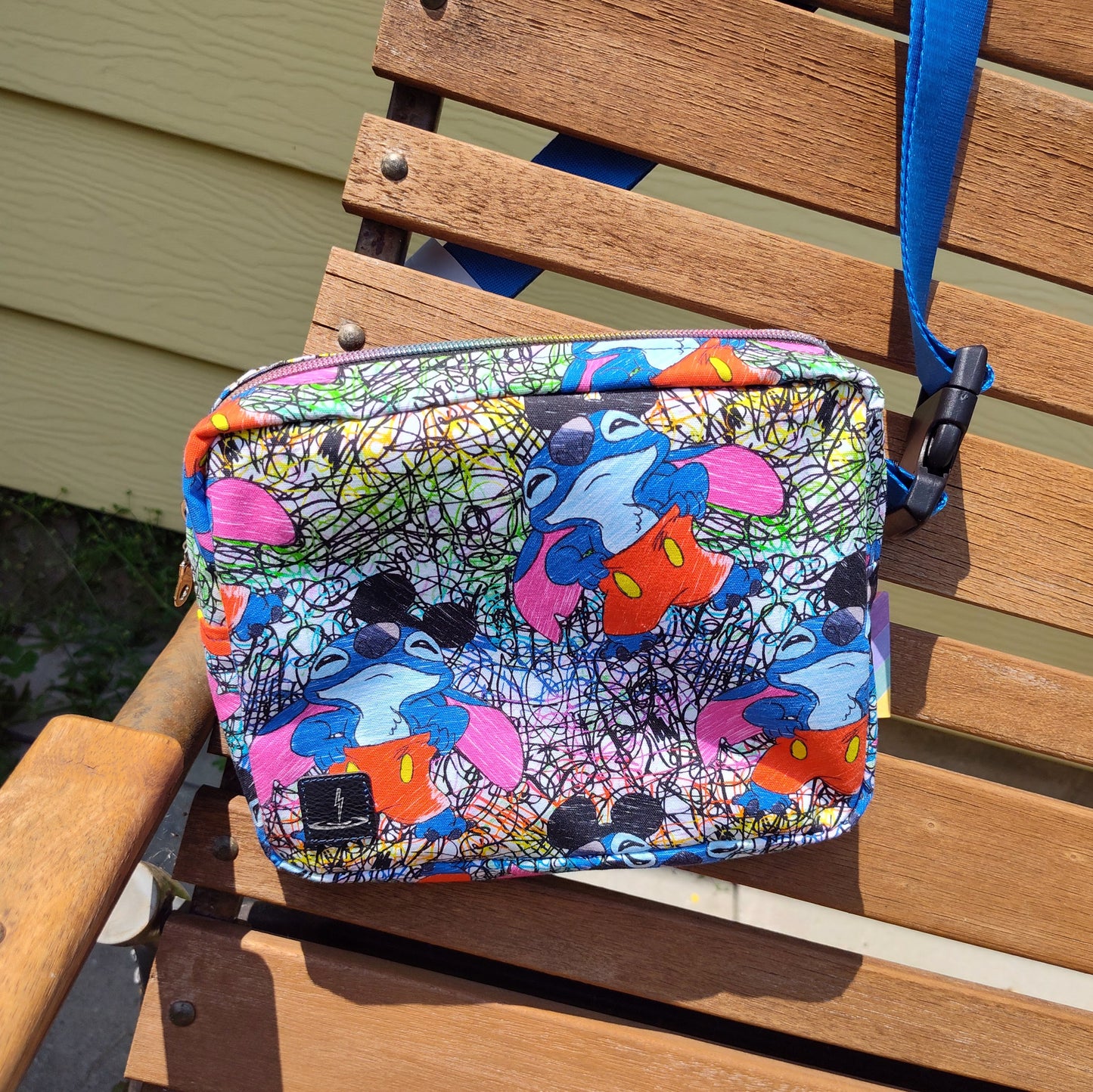 D Stitchy Mouse Calli Belt Bag