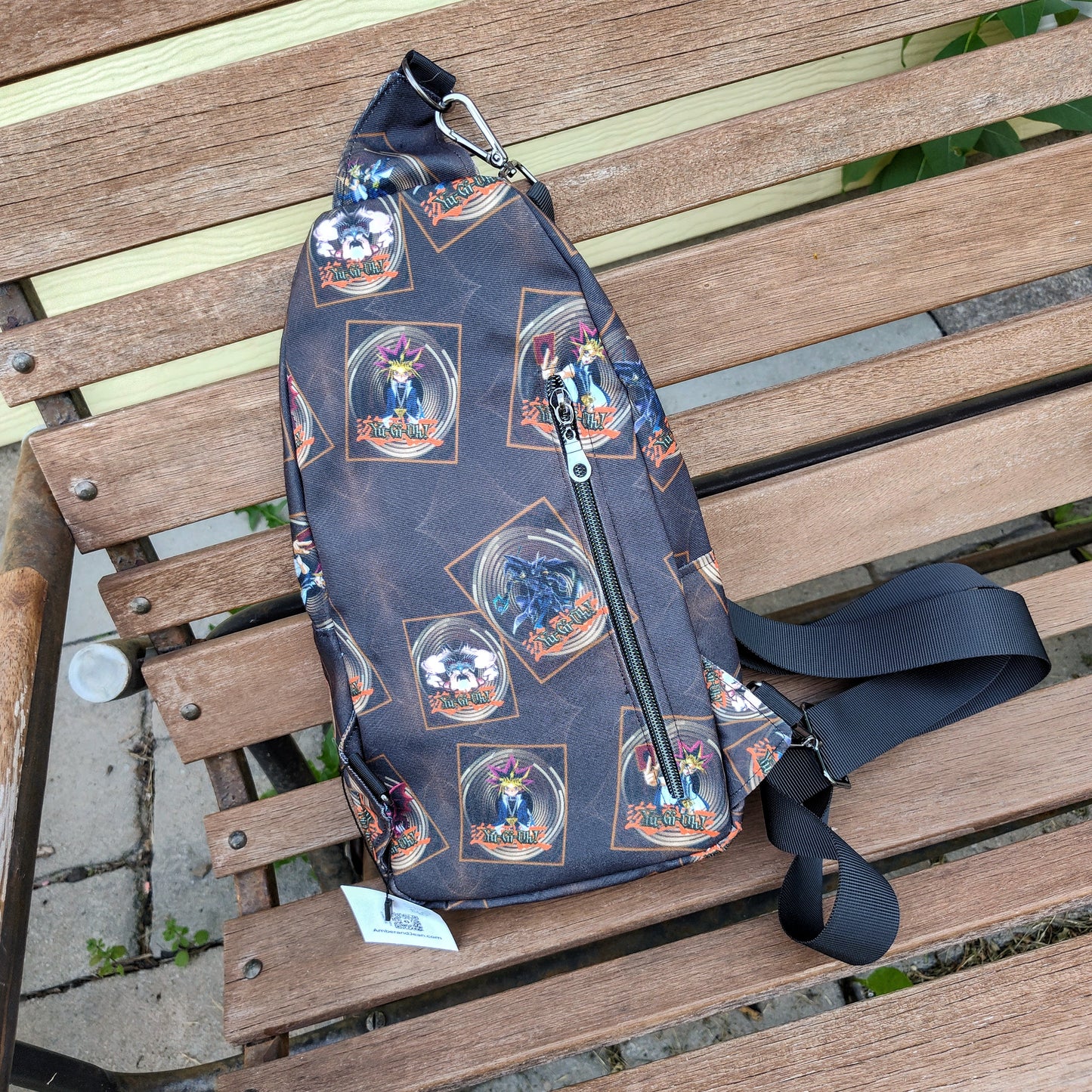 Card Anime Sling Backpack