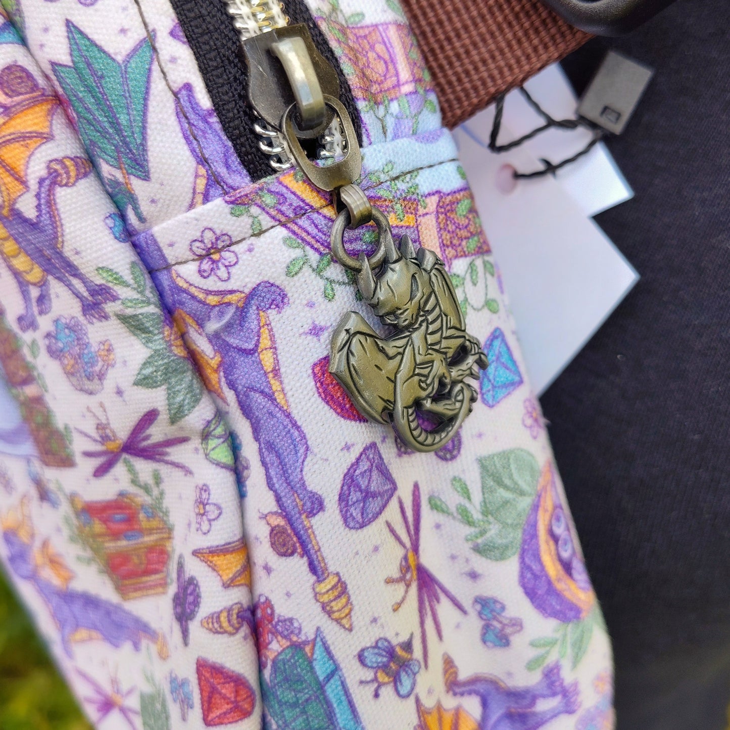 Purple Dragon Calli Belt Bag