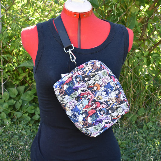 Slime Stacked Anime Calli Crossbody Bag