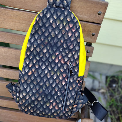 D20 Dragon Scales Sling Backpack