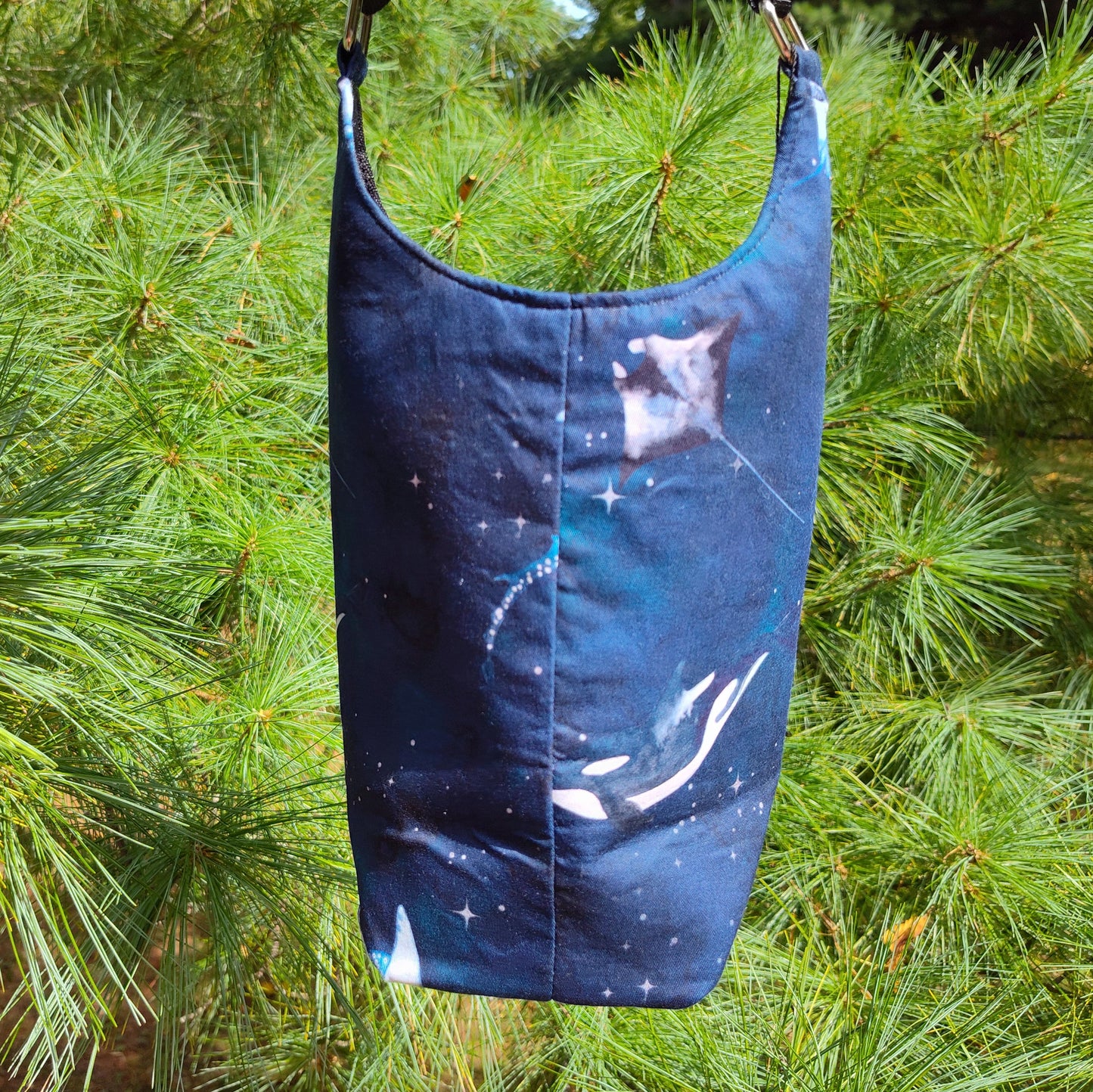 Whales and More Water Bottle Bag