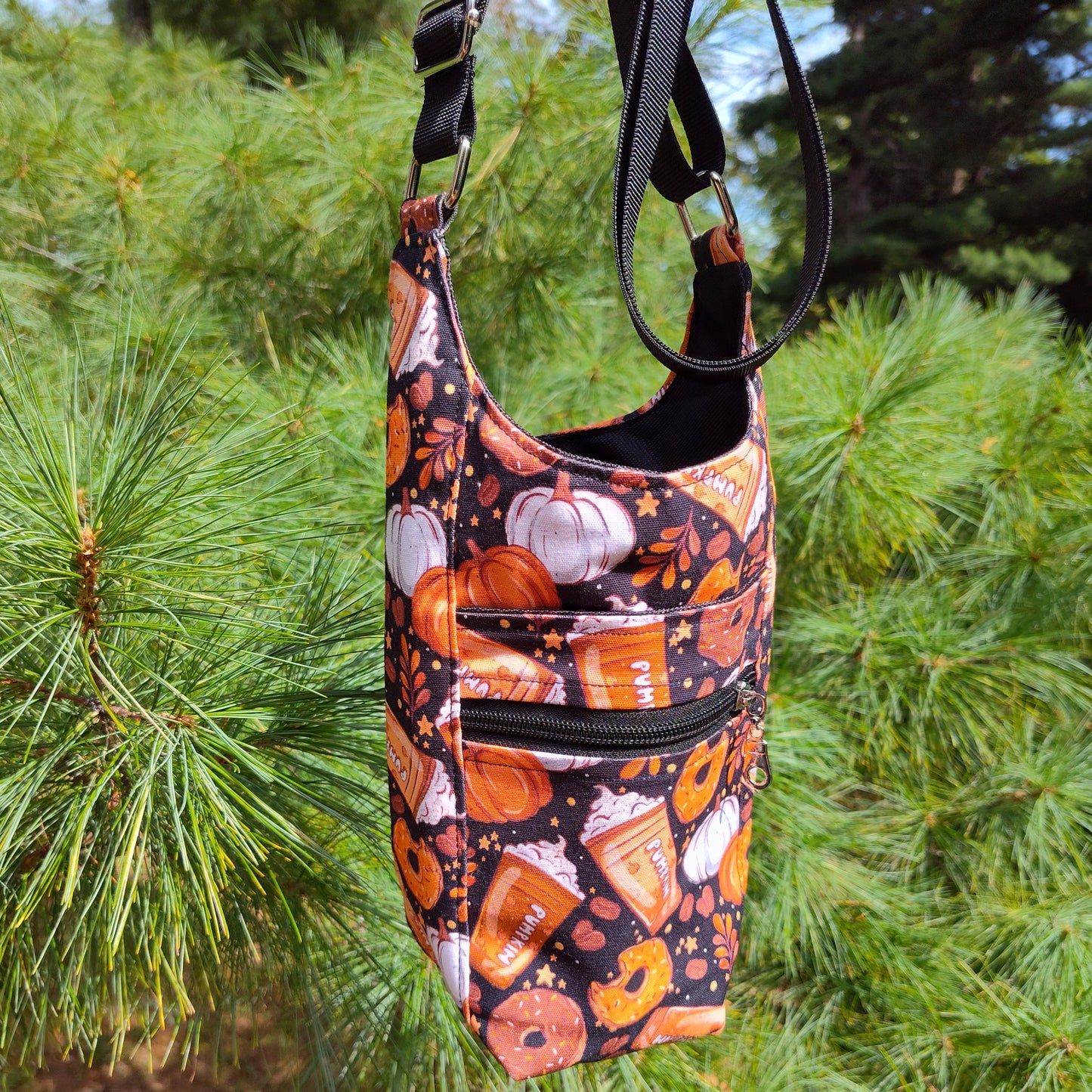 Pumpkin spice Water Bottle Bag