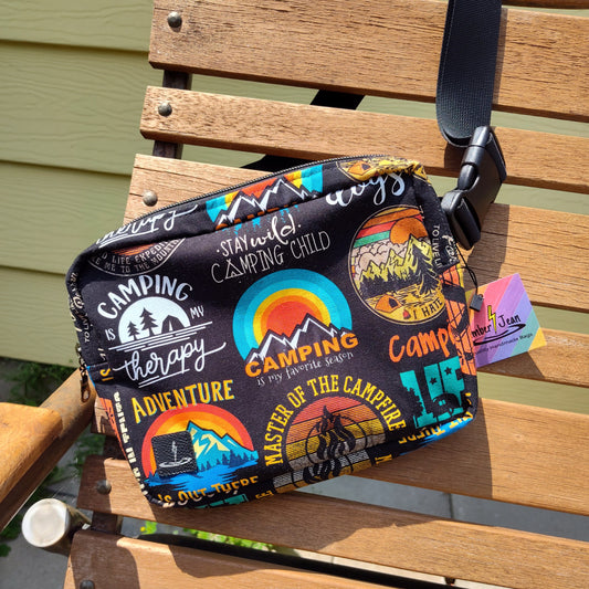 Camping Slogans Calli Belt Bag