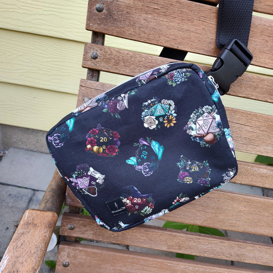 D20 Floral Calli Belt Bag