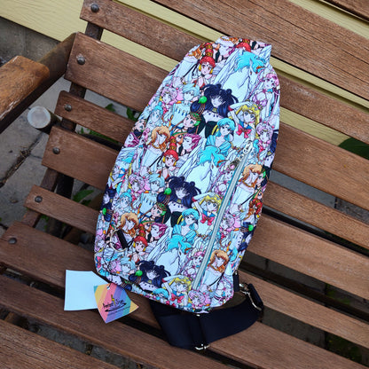 Sailor Anime Sling Backpack