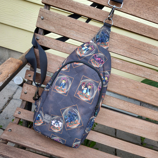 Card Anime Sling Backpack