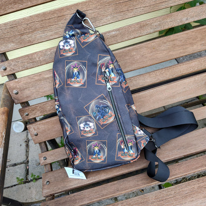Card Anime Sling Backpack