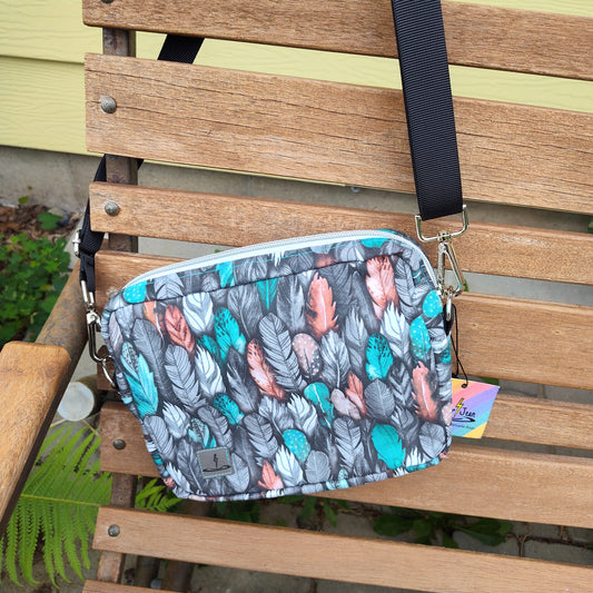 Feathers Calli Crossbody Bag
