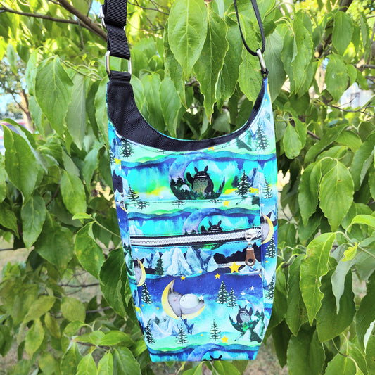 Sleeping Rabbit Anime Water Bottle Bag