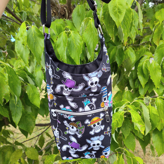 One Pirate Symbols Anime Water Bottle Bag