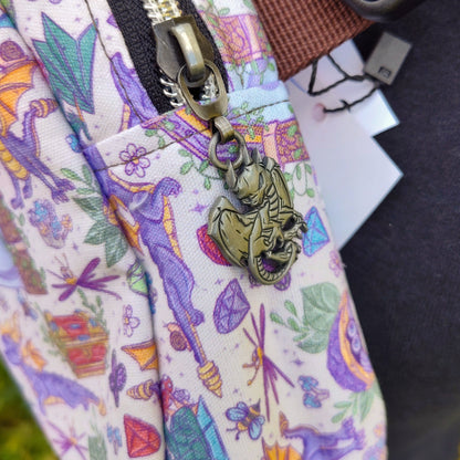 Purple Dragon Calli Belt Bag