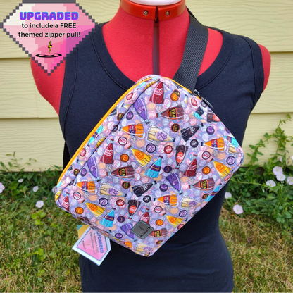 Cola Bottles Video Game Calli Belt Bag