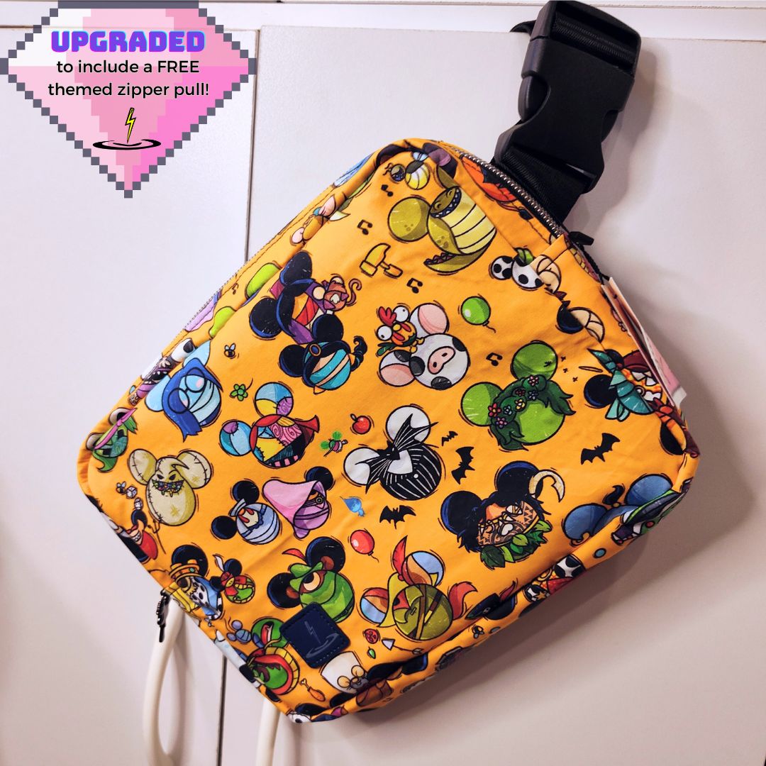 D Mouse Characters Calli Belt Bag