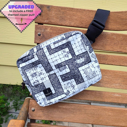 Dungeon Map Calli Belt Bag