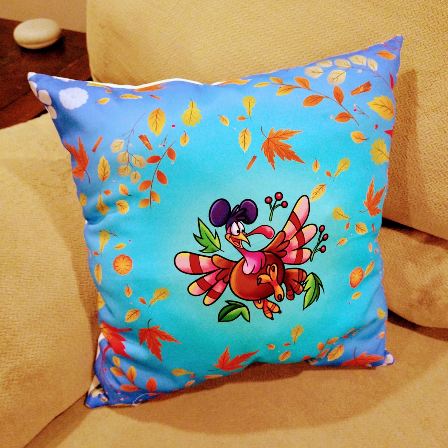D Character Fall Thanksgiving Pillows